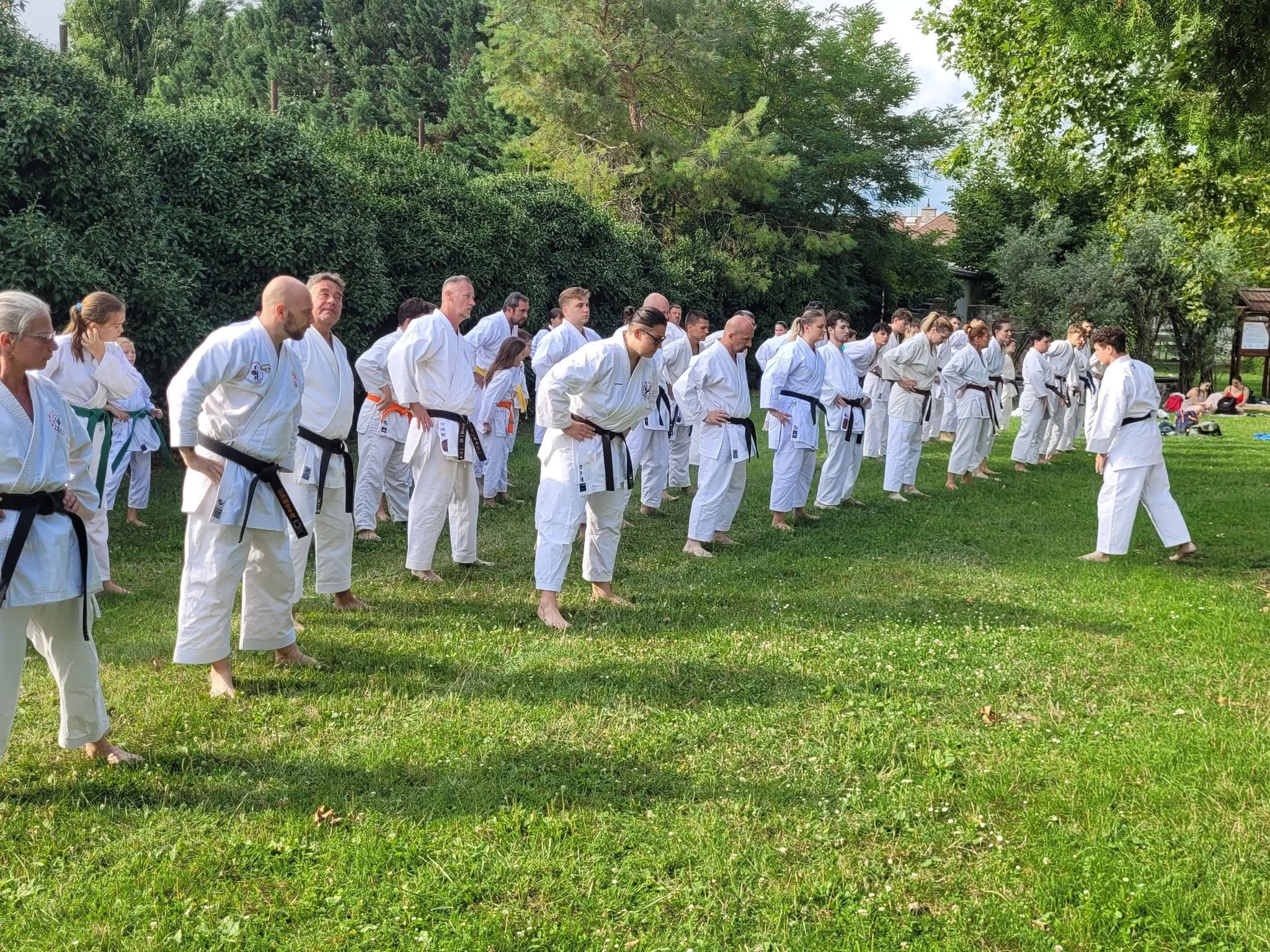 2025 nyari karete tabor bemelegites - DenShin